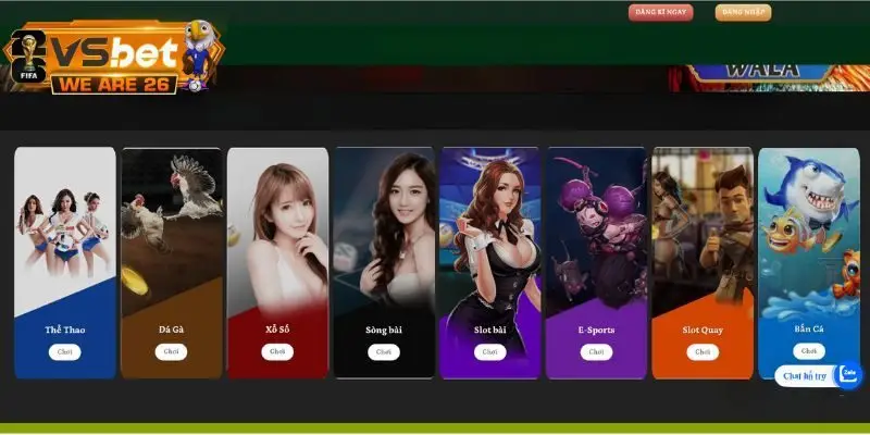 Một số game nổi bật của nhà cái cá cược đỉnh cao