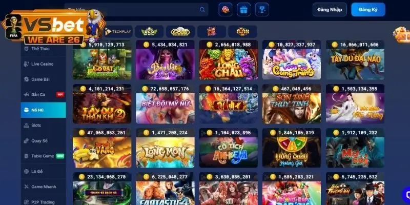 Danh sách các sảnh cược mới nhất tại nhà cái uy tín Vin777