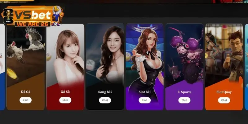 Dễ dàng tham gia chơi các trò chơi hấp dẫn