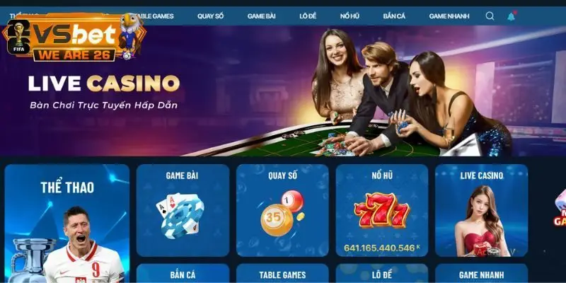 Nhà cái sở hữu kho game cá cược đồ sộ đa thể loại