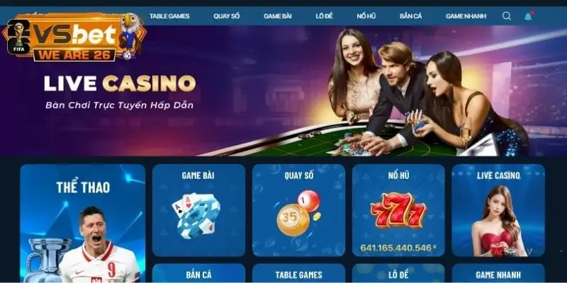 Kho game cá độ vô cùng hấp dẫn cho bet thủ