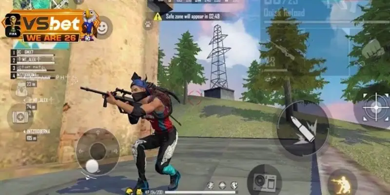 Duy trì vị trí bắn để khóa mục tiêu