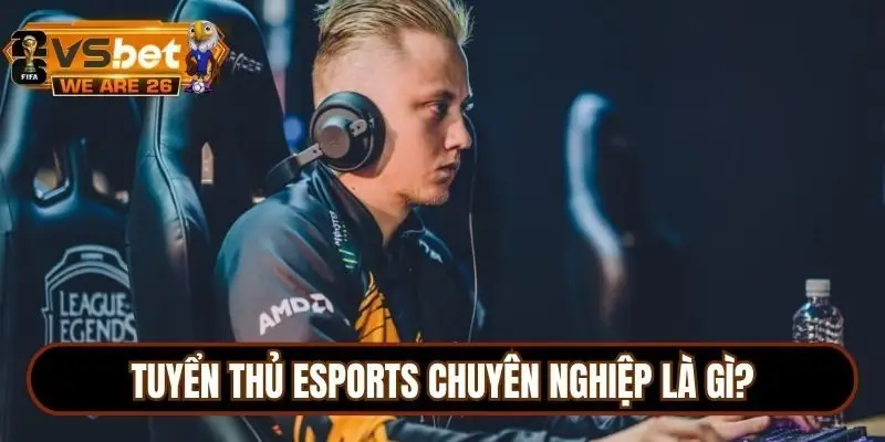 Thế nào là tuyển thủ Esports chuyên nghiệp